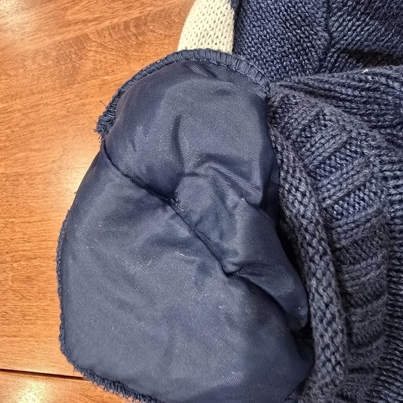 Star Pattern Blue Sweater - Picture 7 of 7